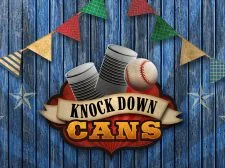 Knock Down Cans